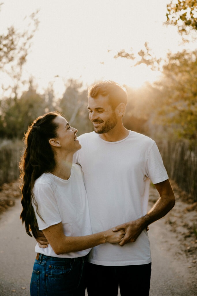 Une séance engagements à la plage